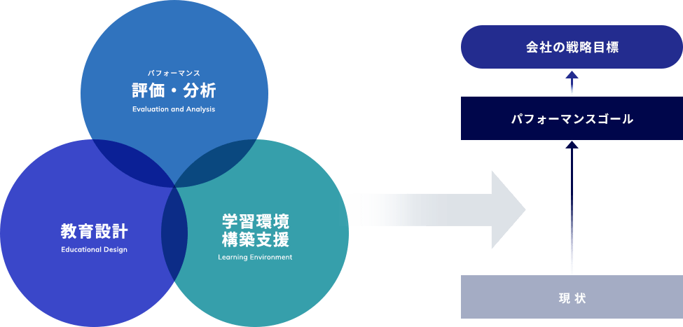 パフォーマンス評価・分析/教育設計/学習環境 構築支援